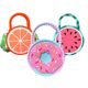 Customized new rodent pioneer coin purse children's handbag silicone bubble messenger bag decompression toy bag manufacturers