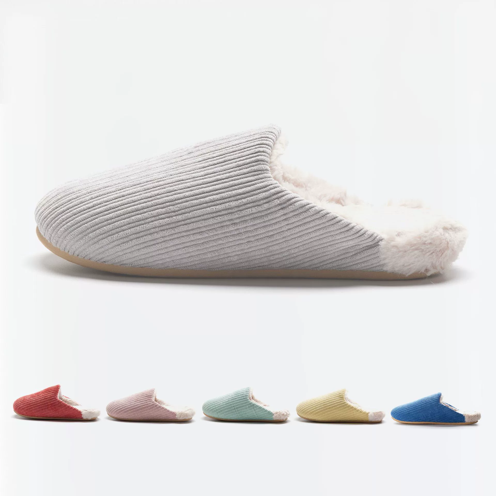 Ретро-хлопковые тапочки для женщин на зиму, теплые нескользящие домашние тапочки для пар, повседневные вельветовые тапочки для беременных оптом, милые