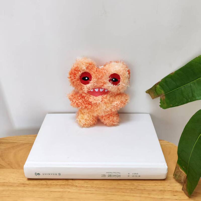 新品fuggler大牙齿萌牙怪兽挂件放克牙宝丑萌怪物公仔毛绒钥匙扣|undefined