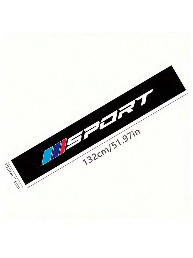 Cross-Border Universal Car Front Windshield Stickers, Personalized Decorative Stickers for the Front Windshield, Sunshade Light-Blocking Modified Car Stickers