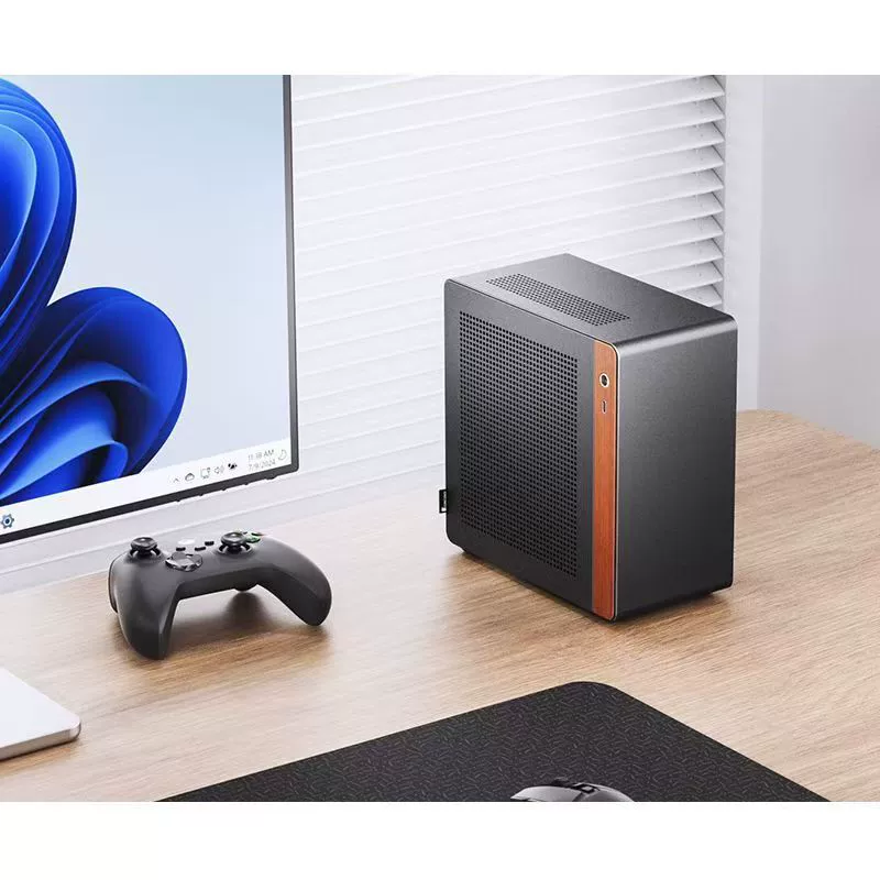 Jonsbo Josbo N10 алюминиевый корпус 1U для ITX, миниатюрный настольный компьютер NV10