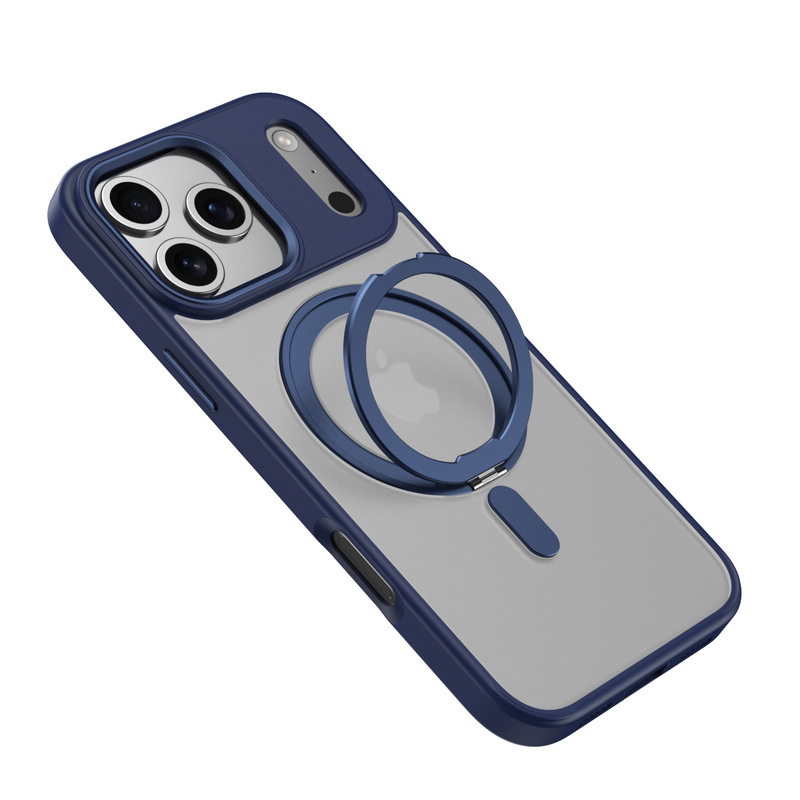 2025新款磁吸支架适用iPhone17promax手机壳旋转支点苹果16保护套|undefined