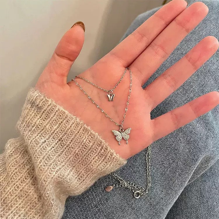Cadena de clavícula de todo fósforo collar de estrellas diseño de nicho femenino clavícula ins accesorios simples y fríos