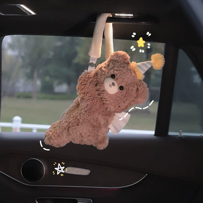 the side of the car seat: Car tissue box/set