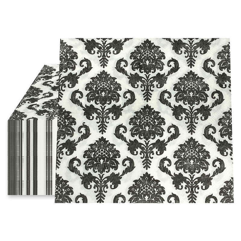 in stock new flower soft and delicate baby available food grade printing pattern paper towel commercial wholesale