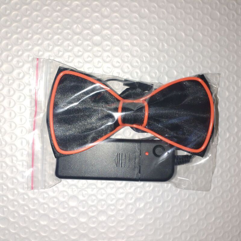 Led Luminous Bow Tie Bar Disco Tkv Atmosphere Props Clothing Accessories Collar Flower Jewelry Bow Tie Luminous Nightclub