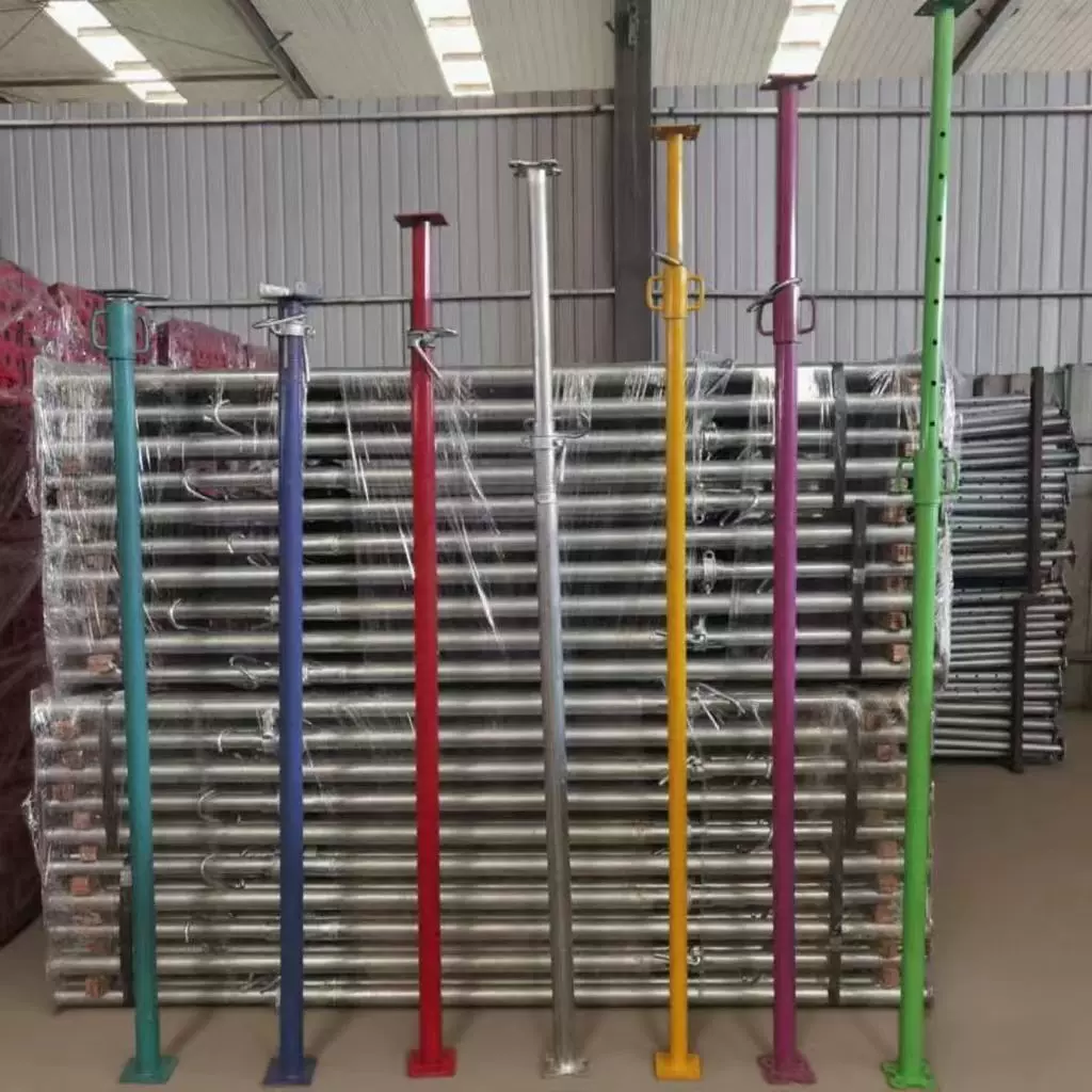 后浇带钢支撑批发各类欧式钢支柱建筑可调节