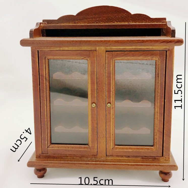 dollhouse  miniaturesʳ��diyģ�ͷ��� �������ľ�����Ӿƹ�