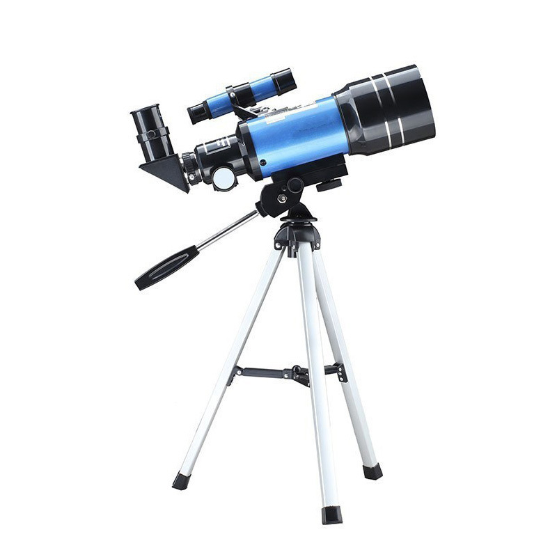 卸売 30070 ブルー天体望遠鏡 70 ミリメートル大口径インテリジェントポータブル子供のエントリーレベルの無料アクセサリー|undefined