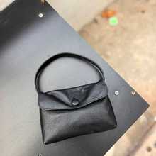 the*row新款sally*bag遛弯包胎牛皮纽扣包软牛皮手提小方包手拎包