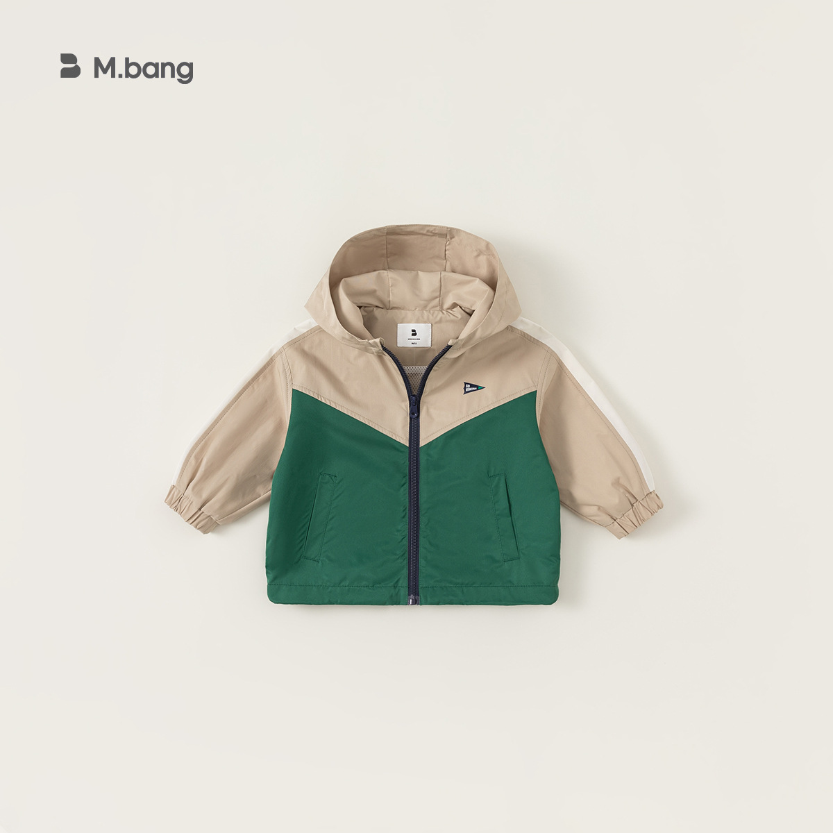 Yubao Huzhou textil ropa para niños 2026 nuevos productos chaqueta de niño color contraste chaqueta de niño ocio chaqueta de niños