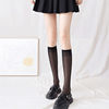 White ultra thin tights, high boots, summer thin knee socks, wholesale, mid-length