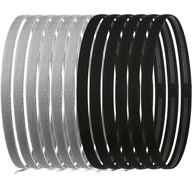 Cross-border elastic rope yoga sports hair band for men and women Net red fitness face washing hair band headband hair band