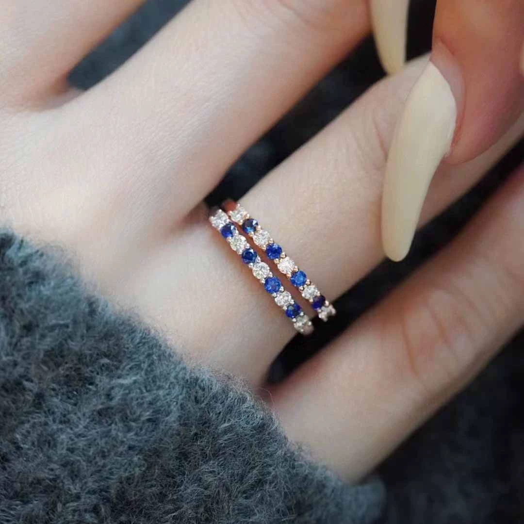 Small wedding ring, zirconium, simple and elegant design, light luxury style, internet celebrity, Birthday gift, on index finger, wholesale