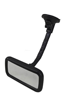 New Car Interior Auxiliary Mirror with Suction Cup, Adjustable Car Auxiliary Rearview Mirror (Large field of view rear view auxiliary mirror) - ac-1478-black-car-interior-auxiliary-mirror