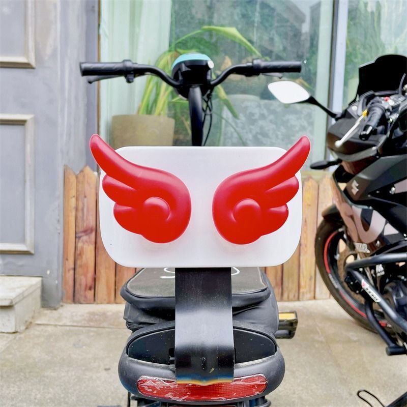 (천사 날개) 빨간 쌍 벨크로 보내기