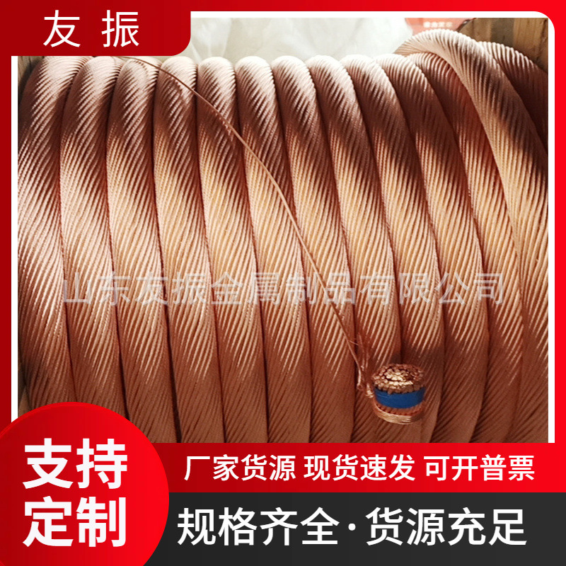 多股软铜绞线 500 1200平方 烧穿器铜母线 设备导电接头铜辫子