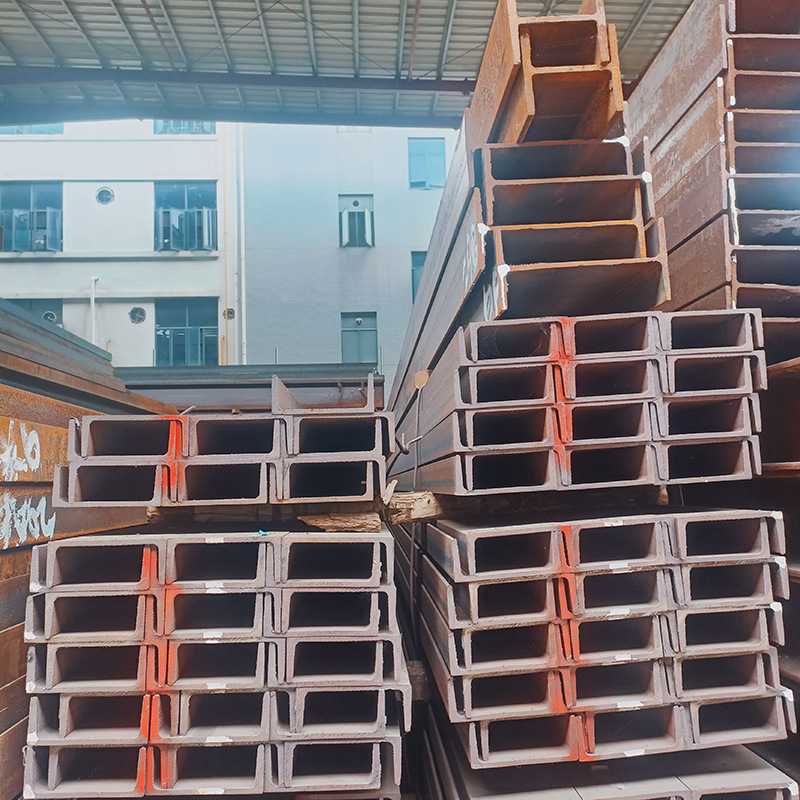 厂家批发各种高锌层厚壁镀锌槽钢全镀锌幕墙工程用钢结构U型槽钢