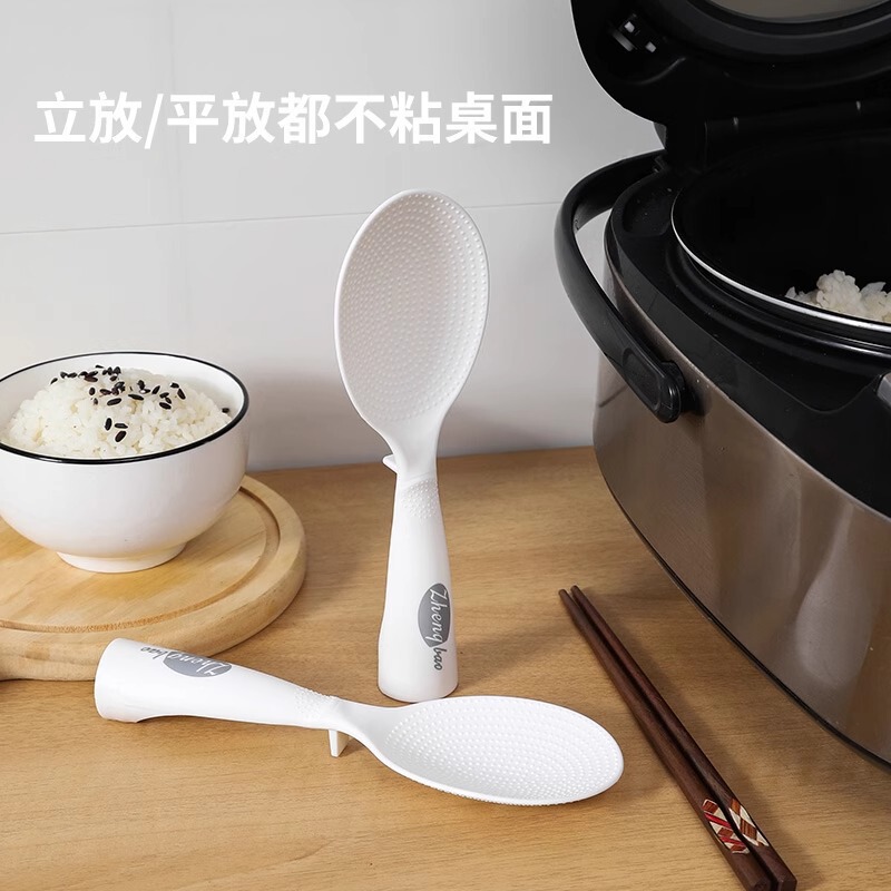 飯をすくうのに便利な、焦げ付き防止の食品グレードの炊飯器専用スプーン|undefined