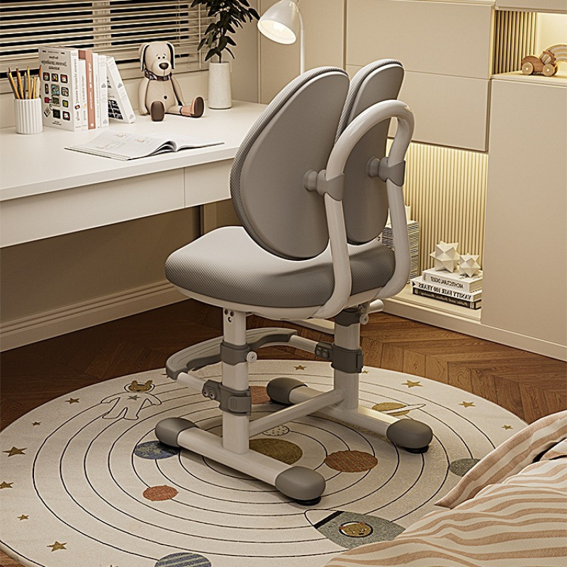 Children's Learning Chair, Primary School Student Homework Chair, Lifting Writing Chair, Home Corrective Sitting Posture Double Back Chair, Back Learning Chair