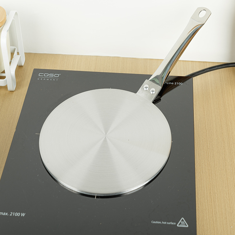 아마존 스테인레스 스틸 열전도 플레이트 모카 냄비 주방 액세서리 인덕션 쿠커 어댑터 자기 전도성 열전달 유도 플레이트