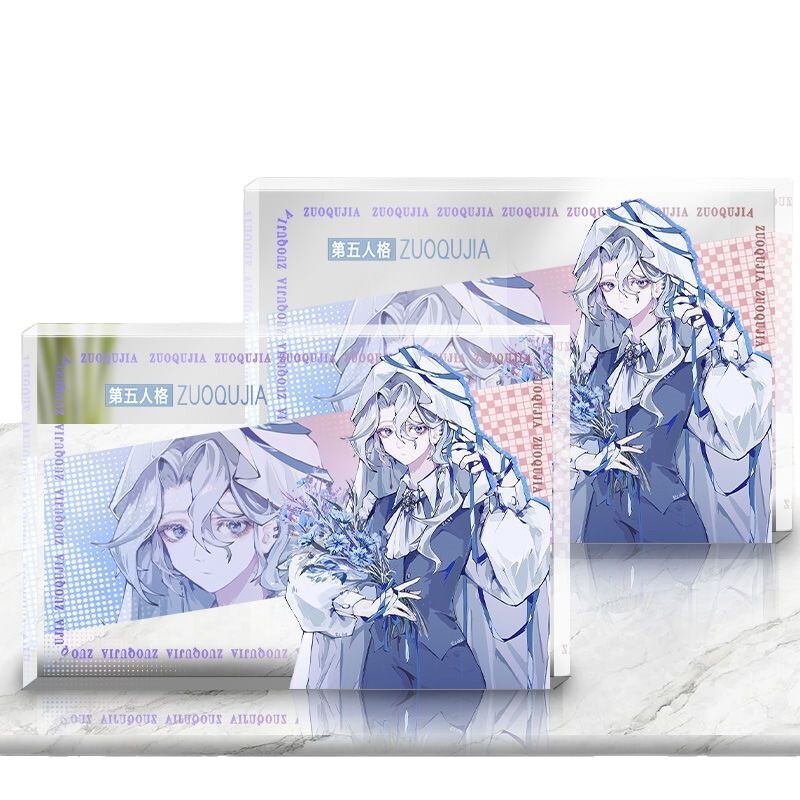 5つの人格コレクションキャラクターファンアクリルクリエイティブコミックレンガ二次元デスクトップ装飾品ギフト女性と男性向け|undefined