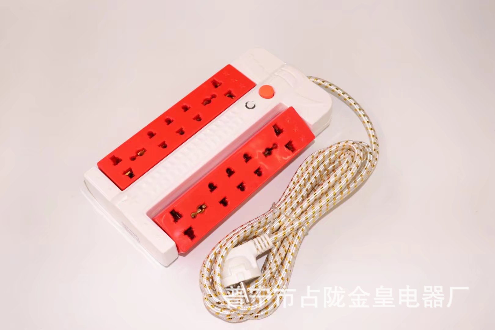 可90度旋转 新款式 新功能 多用编织线 布花线 插座 接线板