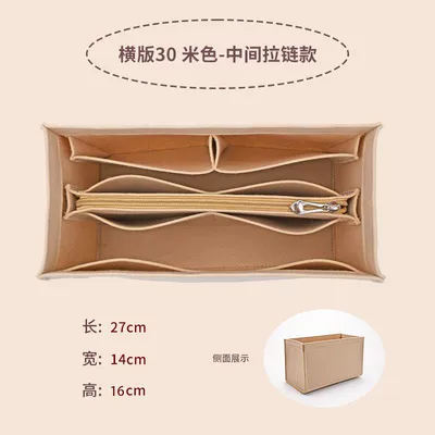 Horizontal/Vertical Version, 22Field Inner Lining – Car roof lining - horizontal-board-30-beige-center-zipper