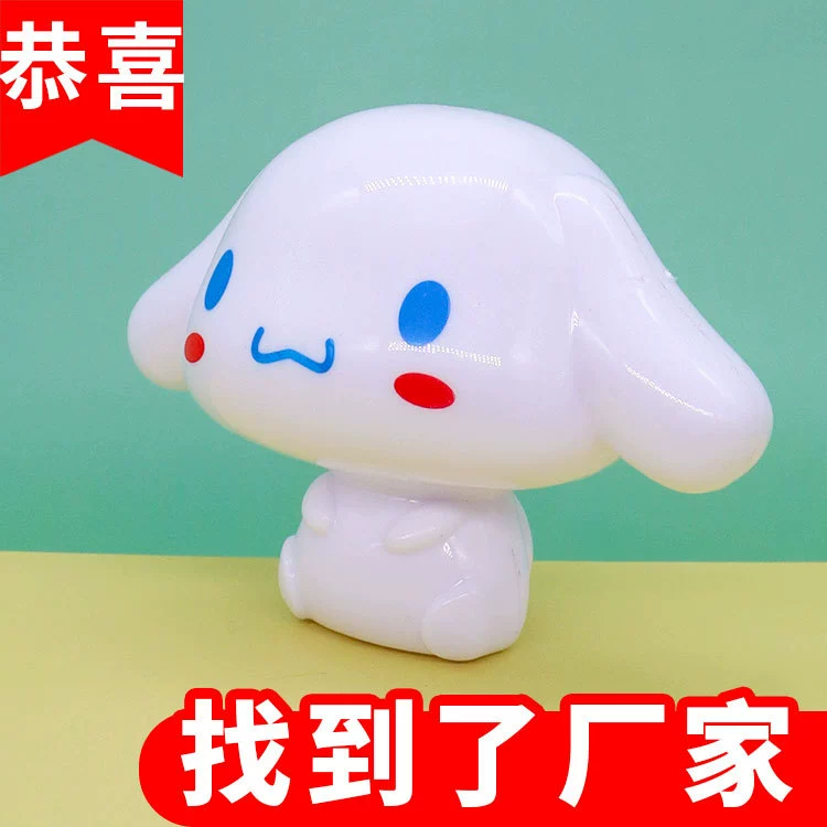 Пластиковый гуйгуй собачий торт украшения милые большие уши собаки день рождения детей десерт стол одеваются куклы