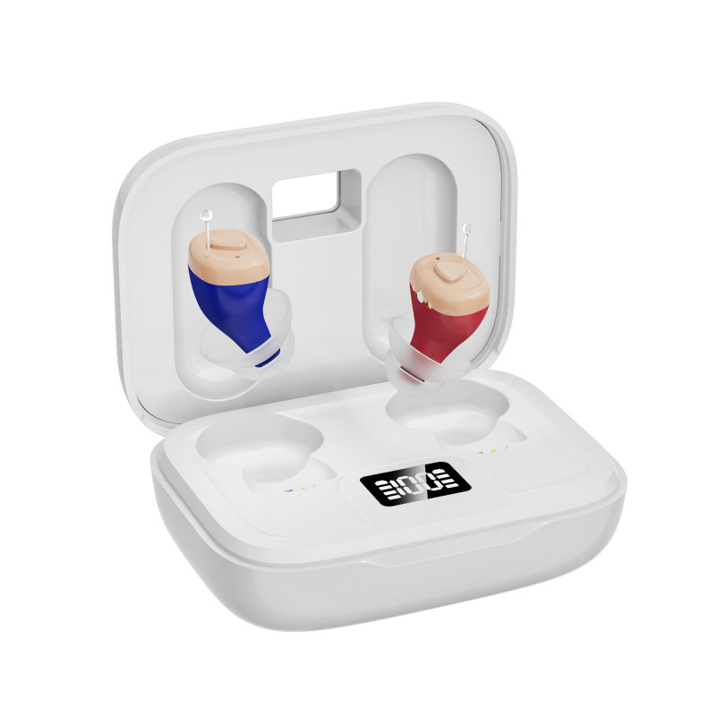 Cross-Border In-Ear Hearing Aids for the Elderly with Hearing Loss, Wireless Invisible Digital Display Charging Case Hearing-Aid Cross-Border In-Ear Hearing Aids for the Elderly with Hearing Loss, Wireless Invisible Digital Display Charging Case Hearing-Aid