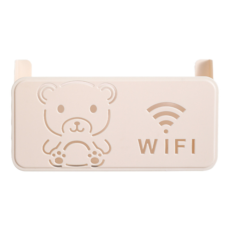 路由器无线wifi机顶盒置物免打孔壁挂式收纳盒大号装饰整理遮挡箱|undefined