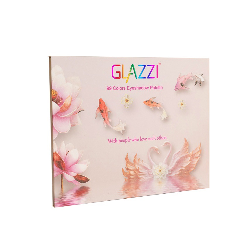 99 color sombra de ojos nacarado mate brillo polvo lentejuelas fácil de color estudiante etapa de maquillaje artista de maquillaje sombra de ojos placa