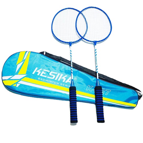 Badminton racket double racket, durable, 2 rackets, high elasticity, sweat-absorbent foam, non-slip badminton racket, dropshipping