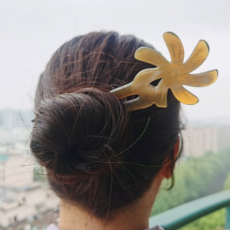 Резная этническая китайская заколка для волос handmade, зажим для волос, этнический стиль, стиль высокого качества