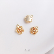 �~��14K���ɫõ�廨����С����ֹ�diy���h��朒���Ʒ���