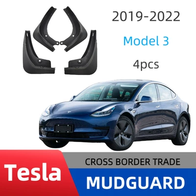 Suitable for 2019-2022 Tesla 3 Model 3 Car Tire Fender Factory Direct Sales One Piece