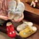 Birkenth Casual New Head Retro Bag Thick 2025 Yellow Slippers Women's Summer Outer Wear Super Soft All-match Sandals