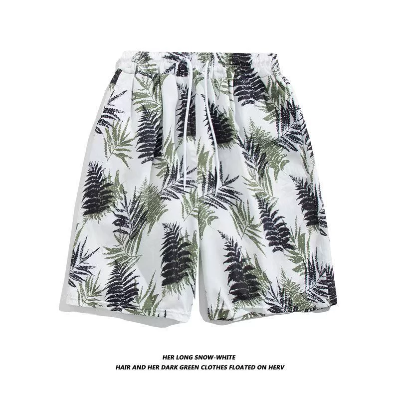 Beach quick dry trousers, shorts for beloved, oversize