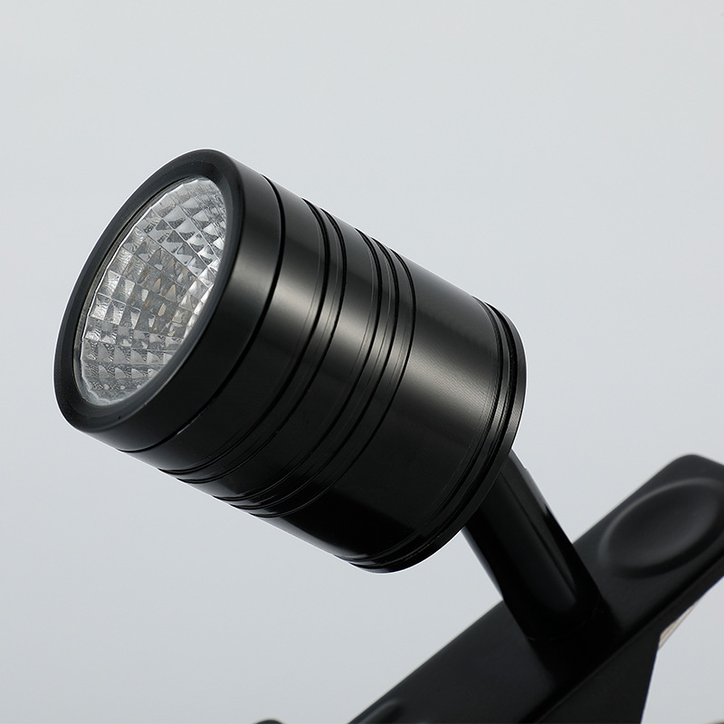 LEDワイヤレスクリップ充電スポットライト3W5Wショーケースジュエリーカウンター展示会手作りジュエリーガラスキャビネット高発色|undefined