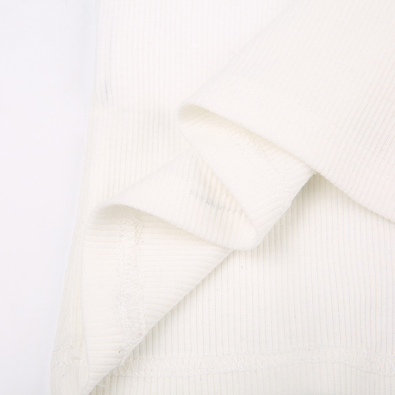 Title 7, T-shirt con maniche plug-in stampate in stile s...