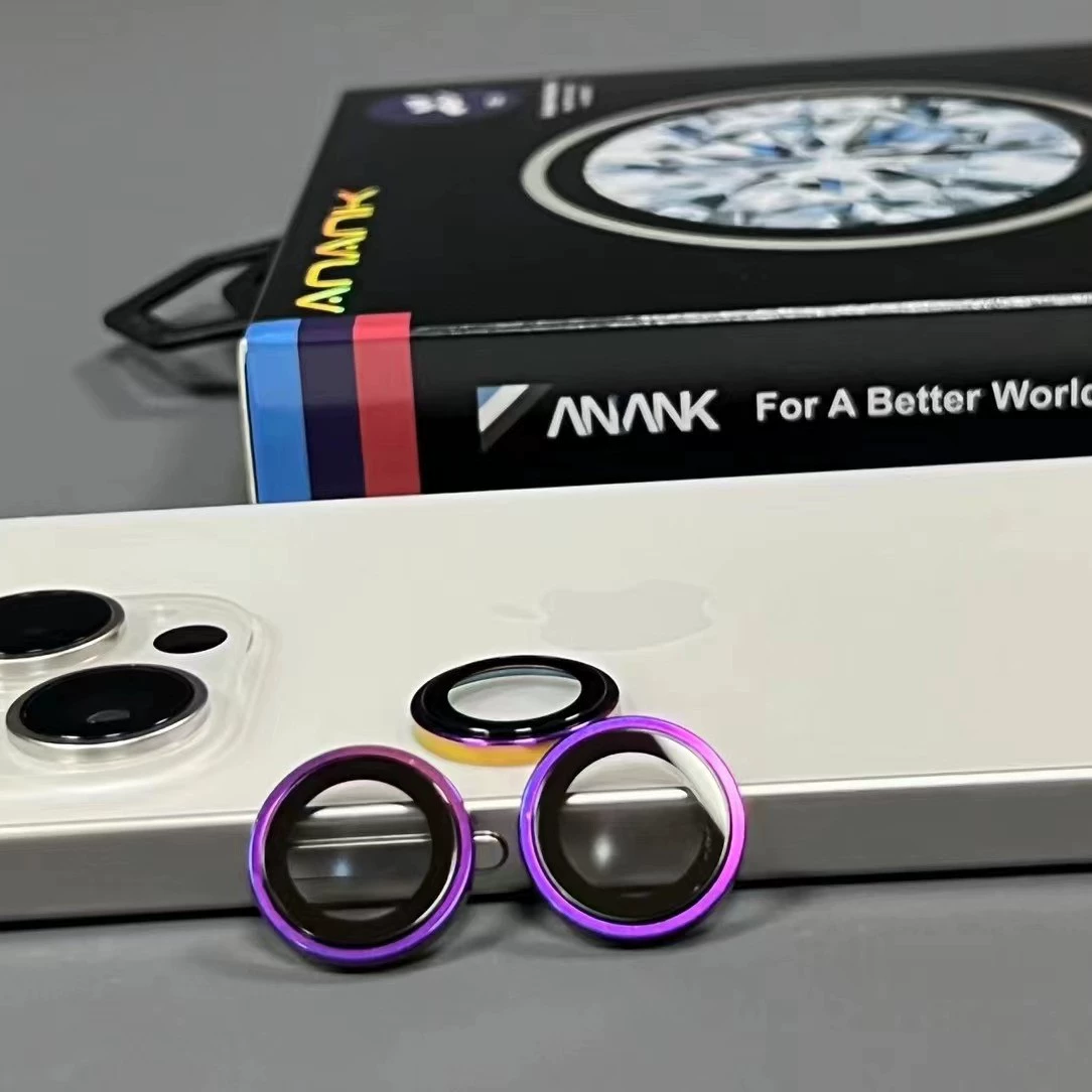 ANANK Apple, совместим с iPhone16, очки, объектив pro, сапфировый прозрачный чехол, защитный для мобильного телефона