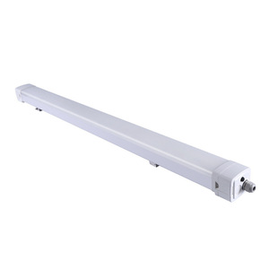 Integrated Led Long Three-Proof Light, Flicker-Free High-Gloss Effect, Plastic-Coated Aluminum Classy Three-Proof Light, Waterproof and Energy-Saving