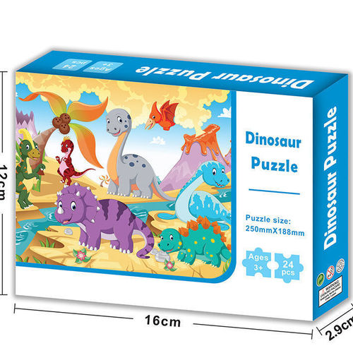 24-piece puzzle children's early education educational leisure toys baby enlightenment large puzzle toy baby enlightenment teacher