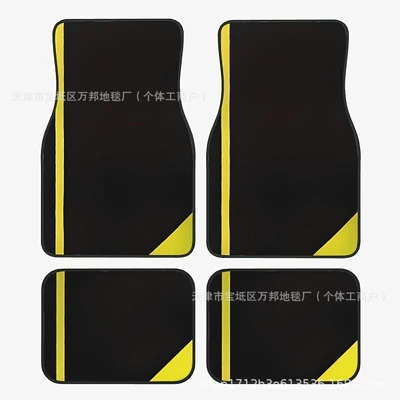 Avtomobil döşəmə paspasları — Pattern Cross-Border Amazon Tamu Creative - ef-car-floor-mat-13-3344cm-two-piece-pack