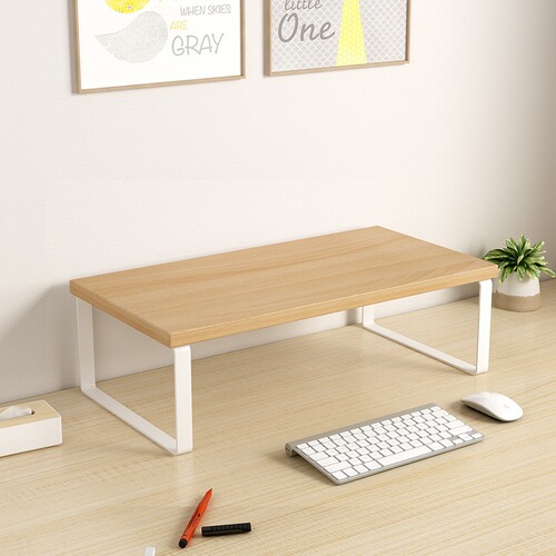 Monitor stand, elevate base, raise stand, heighten shelf, desk computer riser, office desktop storage, display rack