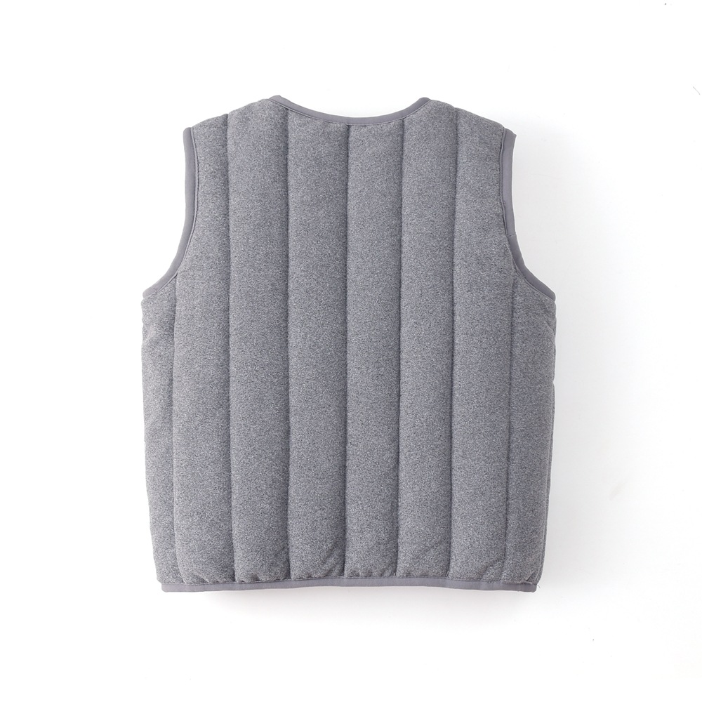 Niños calentados invierno y otoño ropa interior chaleco de algodón para niños y niñas chaleco de hombro para niños de tamaño medio y pequeño chaleco de lana para bebés