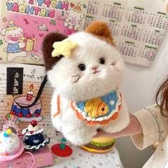 可爱猫咪毛绒玩偶三花猫公仔女睡觉闺蜜生日礼物桌伴娃娃送礼公仔