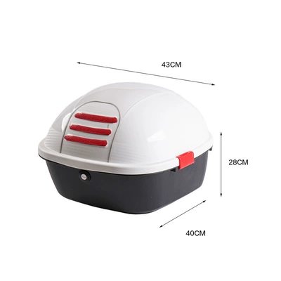 Motorcycle trunk | Large Capacity Battery Vehicle Rear