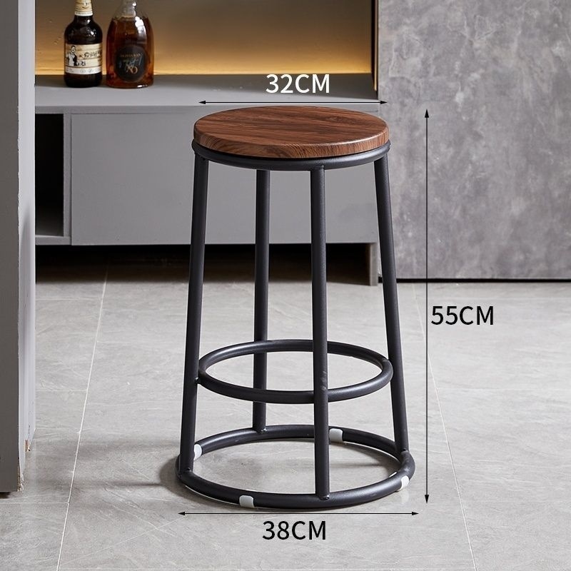 55 high hard brown surface + black rack