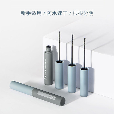 BOB莫卡睫毛膏极细小刷头纤长卷翘根根分明上下眼睫毛防水不晕染|ru